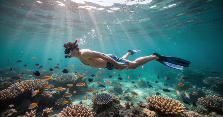 Snorkeling : Guide du débutant avec équipements et conseils essentiels pour choisir votre masque et vos palmes