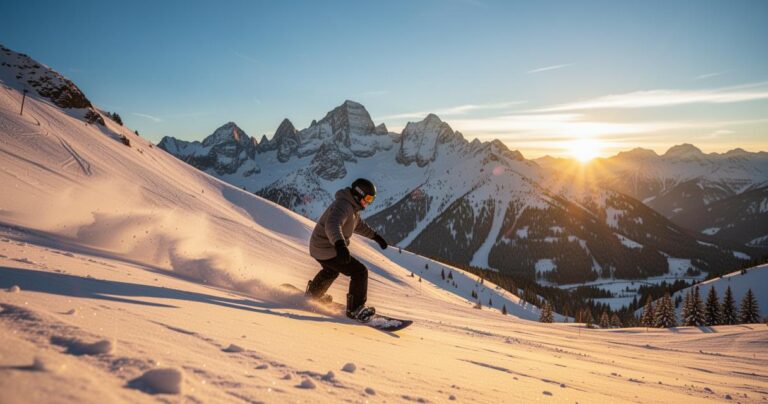 Comment progresser en snowboard tout en restant en sécurité sur les pistes